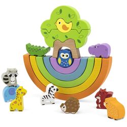 Балансир Viga Toys Rainbow Balacing Blocks 44590 (Multicolor)