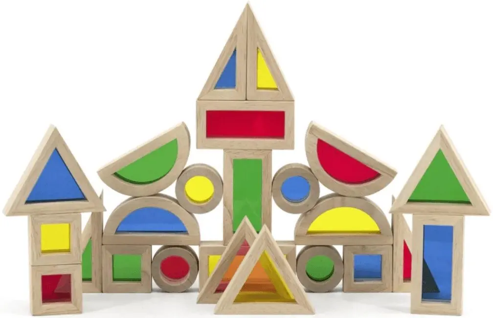 Конструктор Viga Large Color Blocks 44565