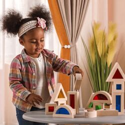 Конструктор Viga Large Color Blocks 44565 Thumb