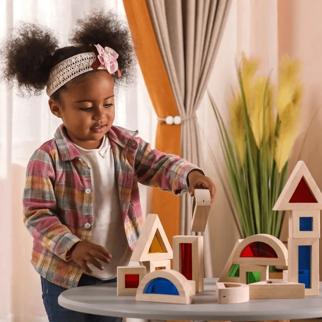 Конструктор Viga Large Color Blocks 44565