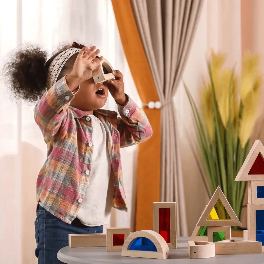 Конструктор Viga Large Color Blocks 44565