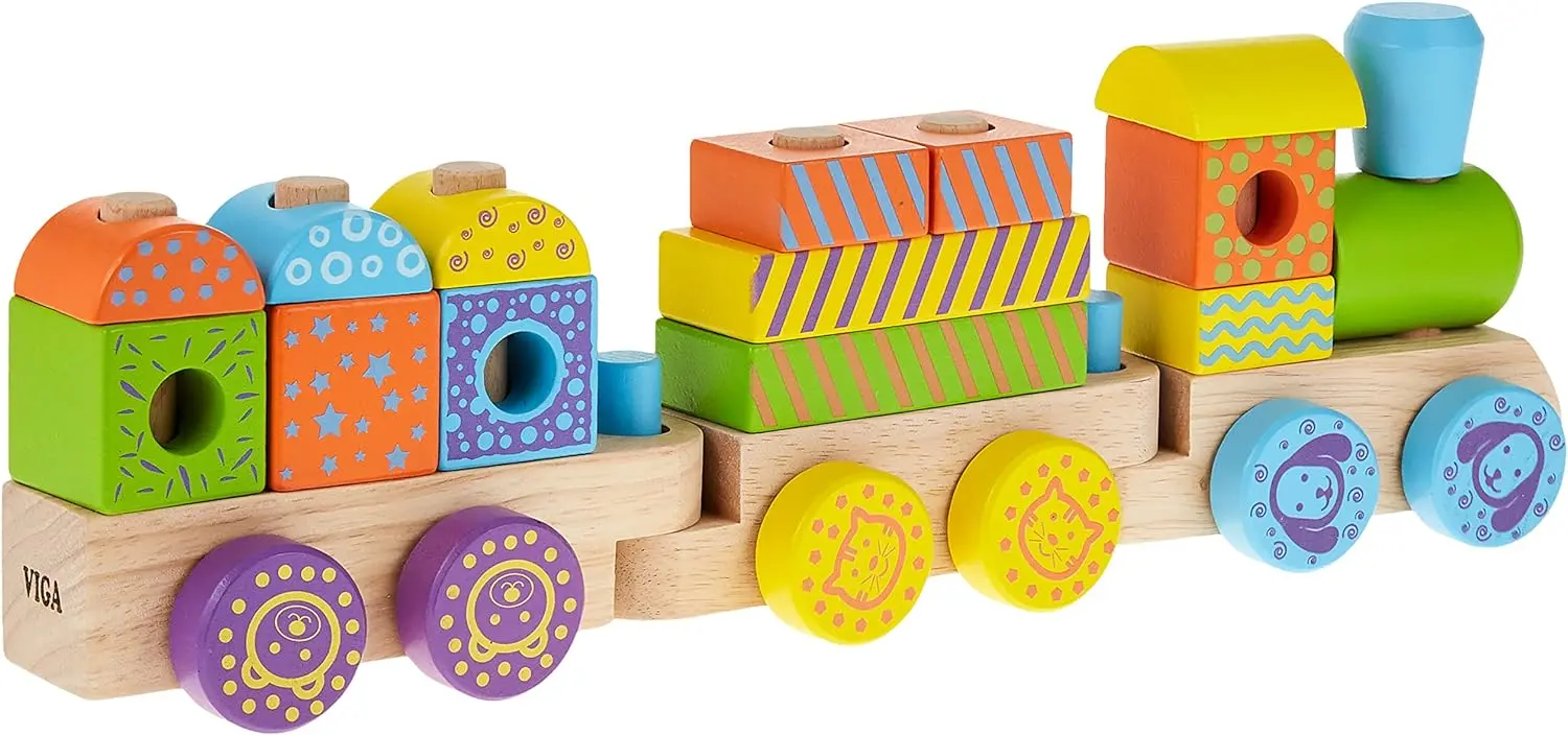 Constructor Viga Stacking Train 50572B (Multicolor) - 2