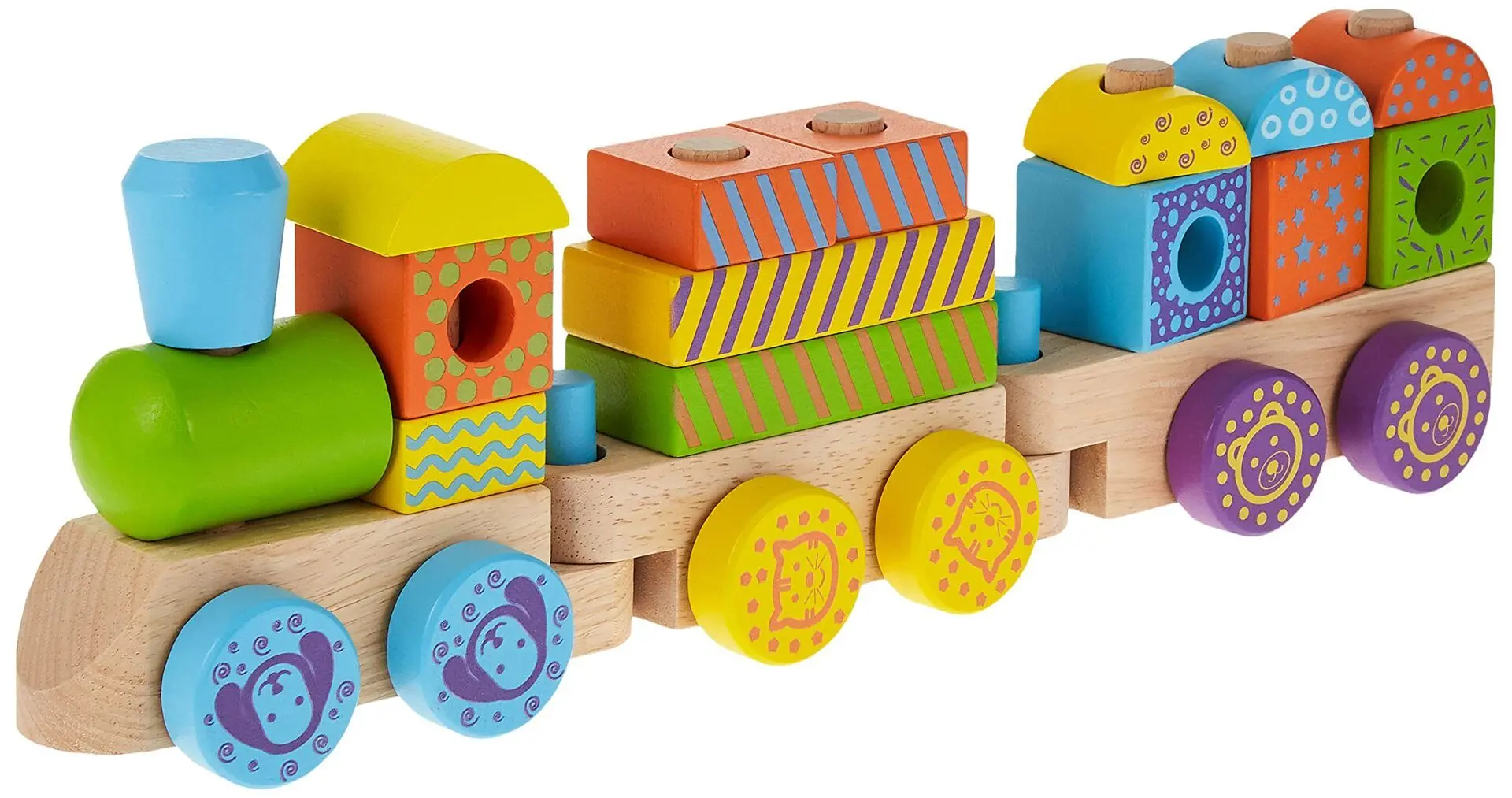 Constructor Viga Stacking Train 50572B (Multicolor)
