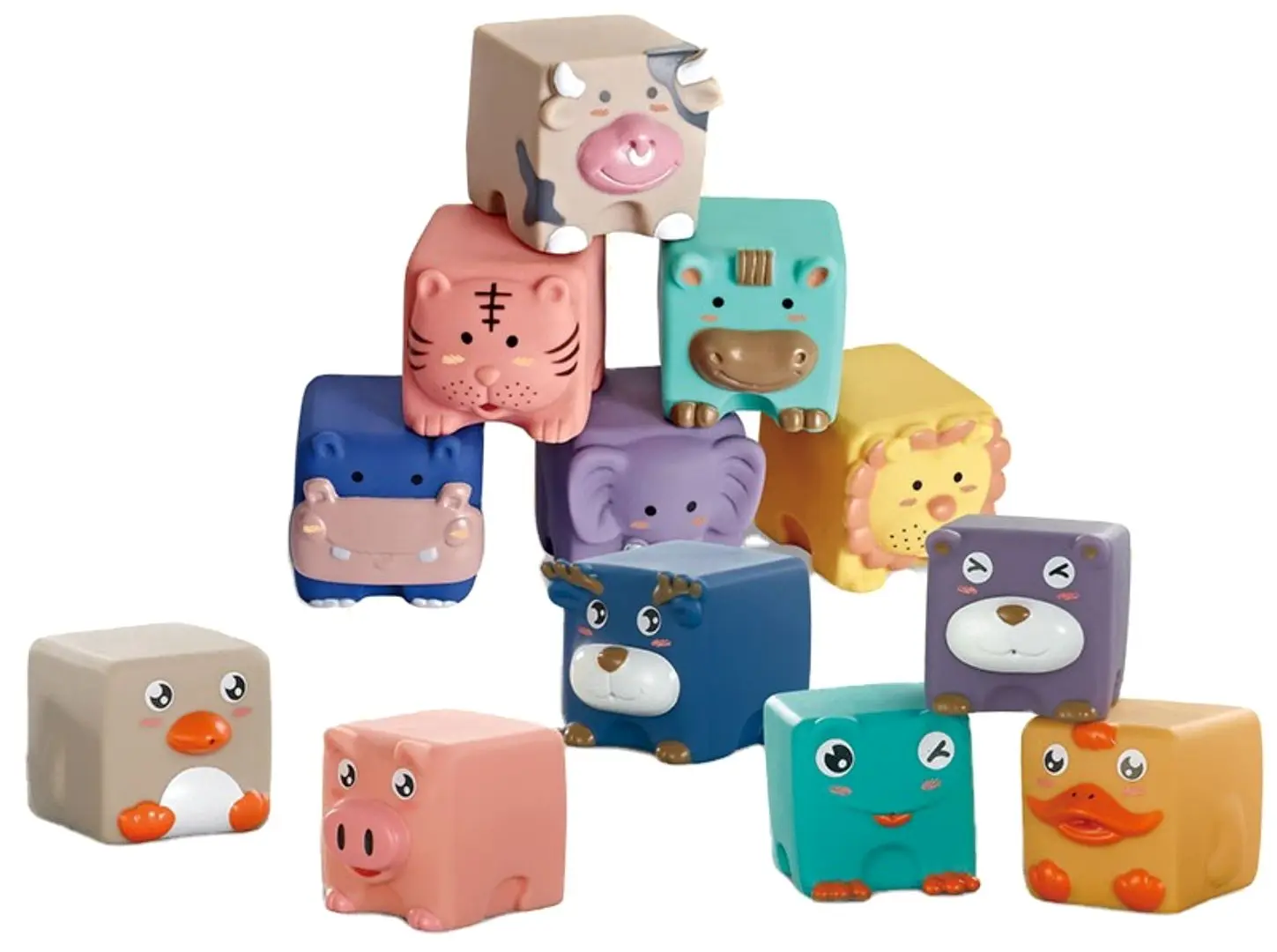 Развивающие кубики Woopie 31217 (Multicolor)
