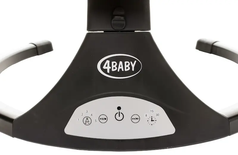 Sezlong pentru copii 4Baby Rock'n Relax (Black) - 4