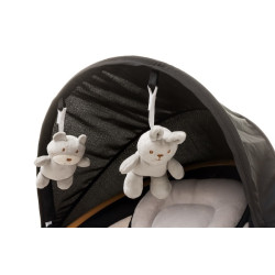 Sezlong pentru copii 4Baby Rock'n Relax (Black) Thumb