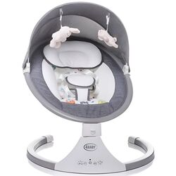 Sezlong pentru copii 4Baby Rockn Relax XXIII (Grey)