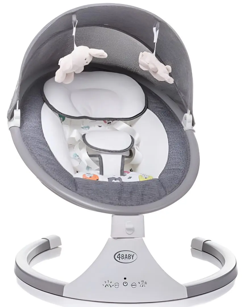 Sezlong pentru copii 4Baby Rockn Relax XXIII (Grey)