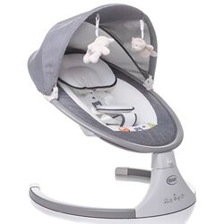 Sezlong pentru copii 4Baby Rockn Relax XXIII (Grey) Thumb