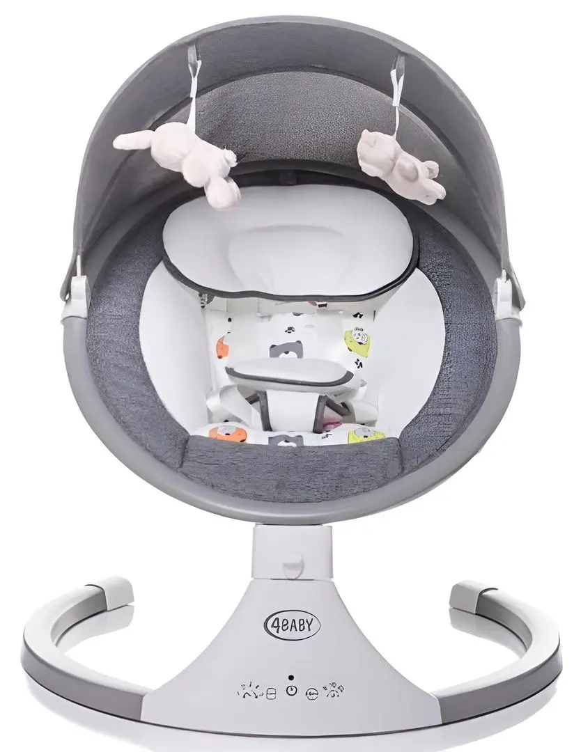 Sezlong pentru copii 4Baby Rockn Relax XXIII (Grey) - 3