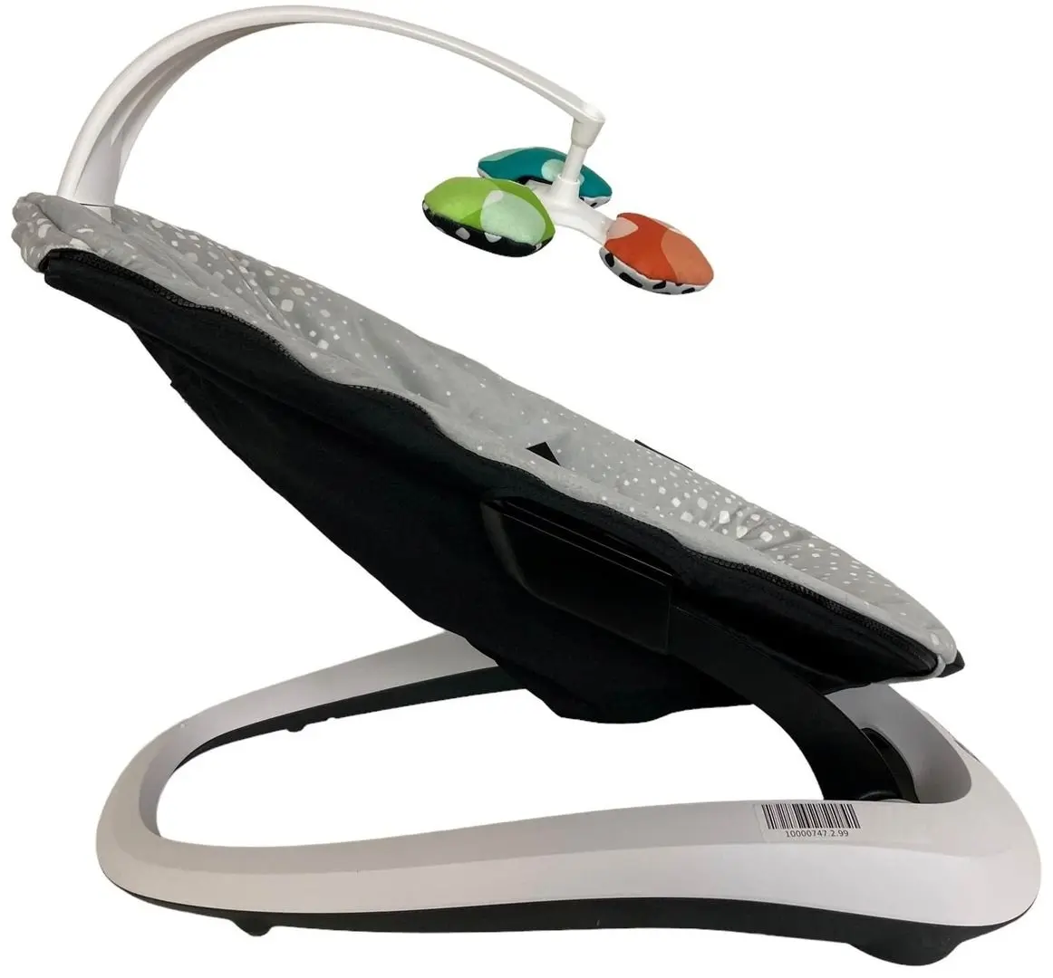 Scaun balansoar 4moms BounceRoo (Silver Plush)