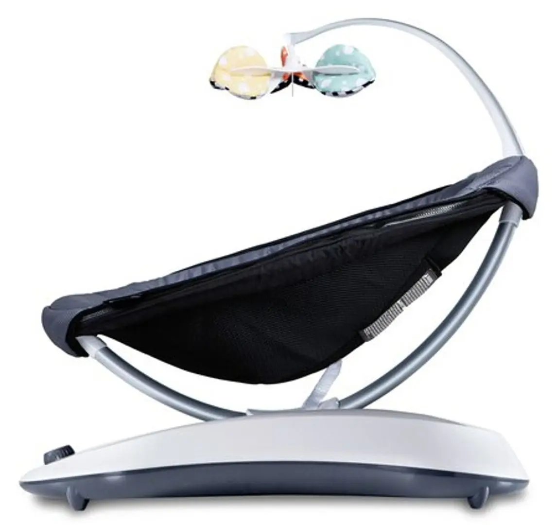 Детский шезлонг 4moms RockaRoo (Dark Grey) - 2