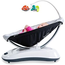 Sezlong pentru copii 4moms RockaRoo (Grey Classic) Thumb