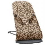 Sezlong pentru copii BabyBjorn Bliss Cotton (Beige/Leopard)