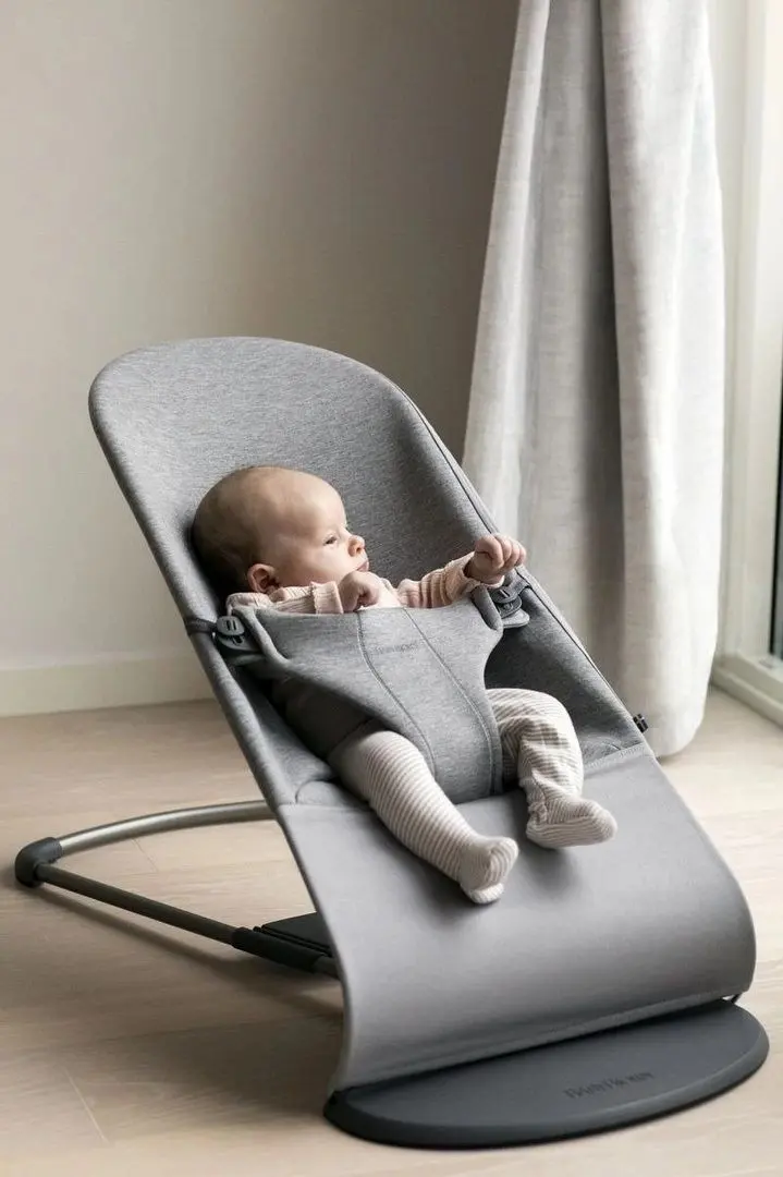 Sezlong pentru copii BabyBjorn Bliss (Light Grey)