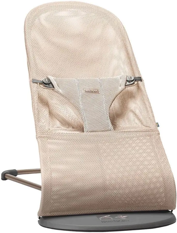 Sezlong pentru copii BabyBjorn Bliss (Pearly Pink)