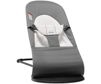 Sezlong-leagan pentru copii BabyBjorn Balance Soft (Gray/Dark Gray)