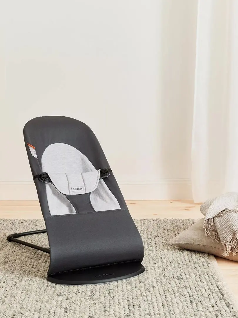 Sezlong-leagan pentru copii BabyBjorn Balance Soft (Gray/Dark Gray)
