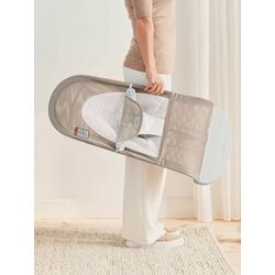 Sezlong-leagan pentru copii BabyBjorn Balance Soft (Grey Beige) Thumb