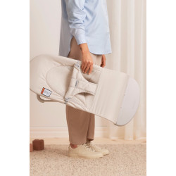 Детский шезлонг-качели BabyBjorn Balance Soft (Khaki/Beige) Thumb