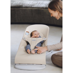 Детский шезлонг-качели BabyBjorn Balance Soft (Khaki/Beige) Thumb