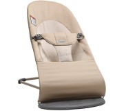 Sezlong-leagan pentru copii BabyBjorn Balance Soft (Khaki/Beige)