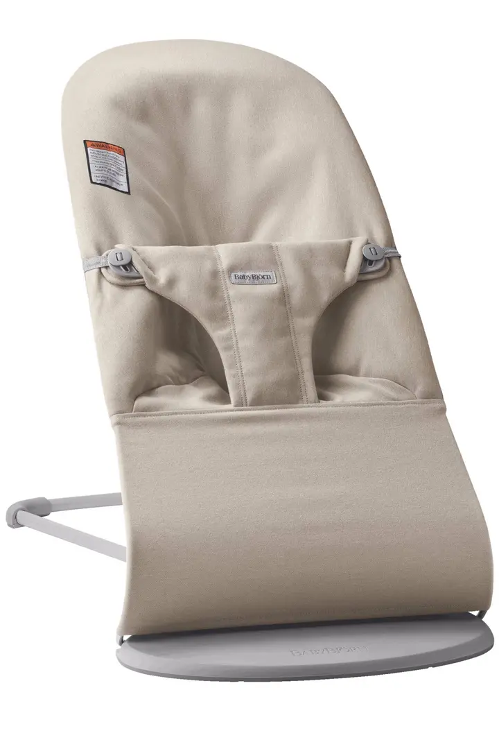 Детский шезлонг-качели BabyBjorn Balance Soft (Khaki/Beige)