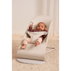 Детский шезлонг-качели BabyBjorn Balance Soft (Khaki/Beige) Thumb