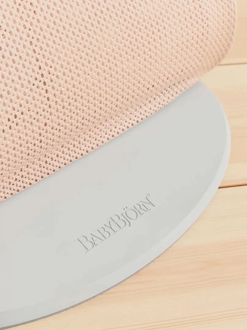 Sezlong-leagan pentru copii BabyBjorn Balance Soft (Pearly Pink)