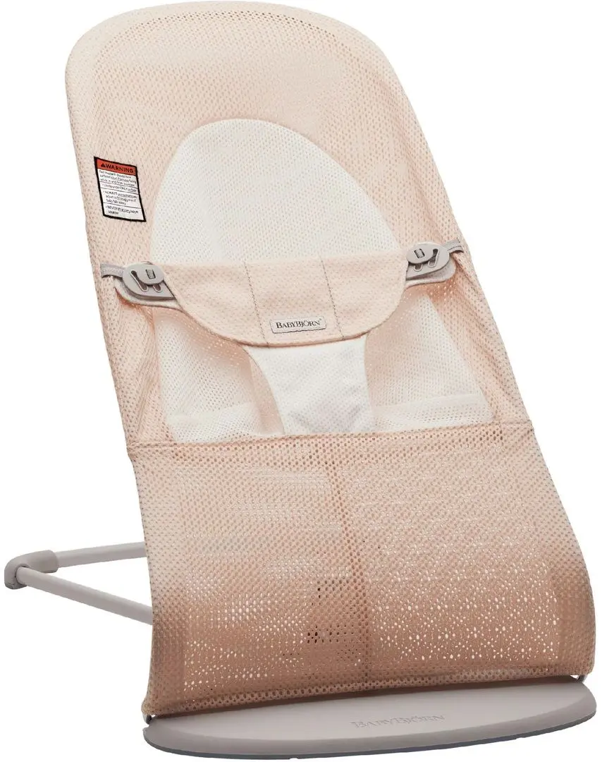 Sezlong-leagan pentru copii BabyBjorn Balance Soft (Pearly Pink)