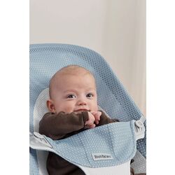 Детский шезлонг-качели BabyBjorn Balance Soft (Sky Blue/White) Thumb