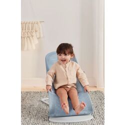 Детский шезлонг-качели BabyBjorn Balance Soft (Sky Blue/White) Thumb