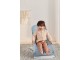 Sezlong-leagan pentru copii BabyBjorn Balance Soft (Sky Blue/White)