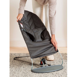 Sezlong-leagan pentru copii BabyBjorn Bliss (Anthracite) Thumb
