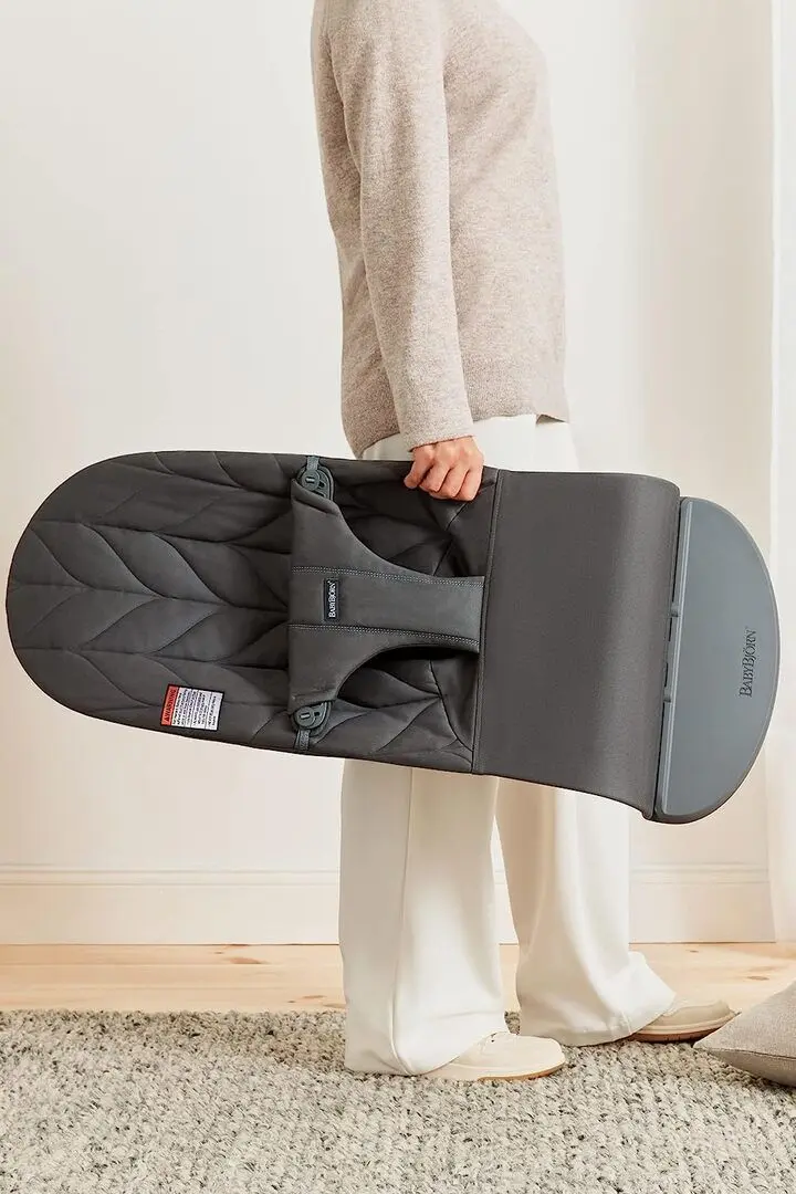 Sezlong-leagan pentru copii BabyBjorn Bliss (Anthracite) - 6