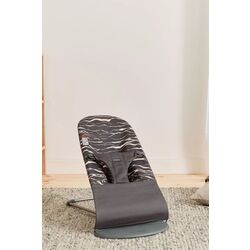 Sezlong-leagan pentru copii BabyBjorn Bliss (Anthracite/Landscape Print) Thumb