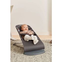 Sezlong-leagan pentru copii BabyBjorn Bliss (Anthracite/Landscape Print) Thumb