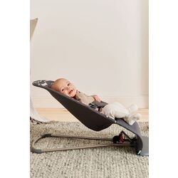 Sezlong-leagan pentru copii BabyBjorn Bliss (Anthracite/Landscape Print) Thumb