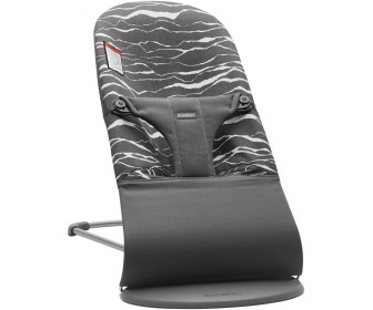 Sezlong-leagan pentru copii BabyBjorn Bliss (Anthracite/Landscape Print)