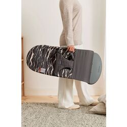 Sezlong-leagan pentru copii BabyBjorn Bliss (Anthracite/Landscape Print) Thumb
