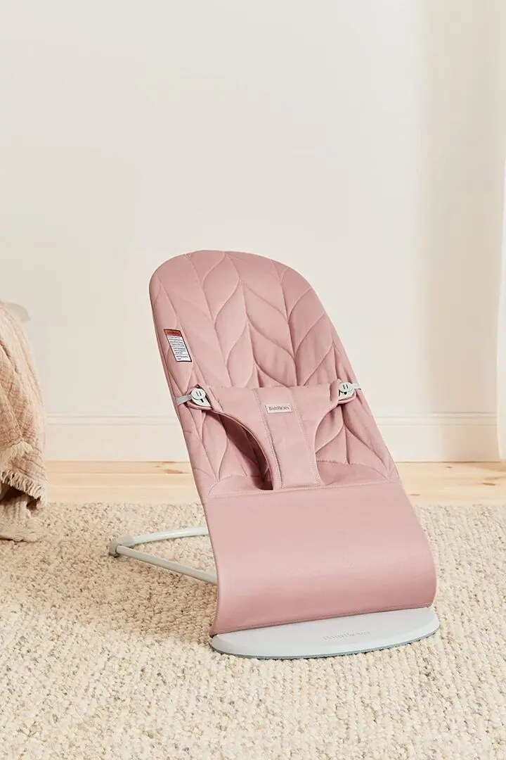 Sezlong-leagan pentru copii BabyBjorn Bliss (Dusty Pink)