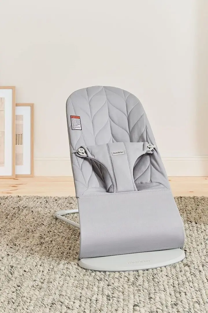 Sezlong-leagan pentru copii BabyBjorn Bliss (Light Grey)