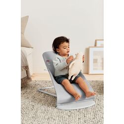 Sezlong-leagan pentru copii BabyBjorn Bliss (Light Grey) Thumb