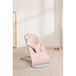 Детский шезлонг-качели BabyBjorn Bliss Melange (Light Pink) Thumb
