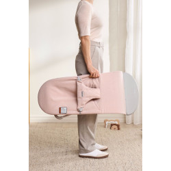 Детский шезлонг-качели BabyBjorn Bliss Melange (Light Pink) Thumb