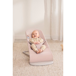Детский шезлонг-качели BabyBjorn Bliss Melange (Light Pink) Thumb