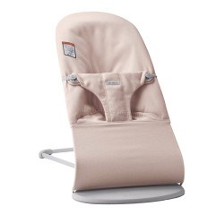 Детский шезлонг-качели BabyBjorn Bliss Melange (Light Pink)