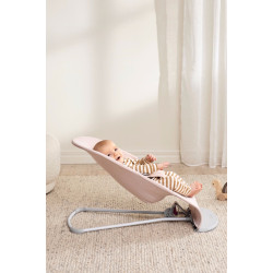 Детский шезлонг-качели BabyBjorn Bliss Melange (Light Pink) Thumb