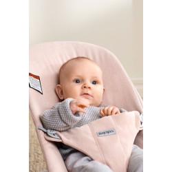 Детский шезлонг-качели BabyBjorn Bliss Melange (Light Pink) Thumb