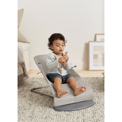 Детский шезлонг-качели BabyBjorn Bliss (Sand Grey) Thumb